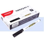 모나미 선명한 중간글씨용 모나미네임펜-블랙 12P 유성네임펜