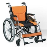 대성공업 알루미늄휠체어 보호자브레이크 접이식손잡이 KS-A05