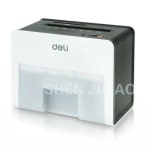 9931 미니 데스크탑 전기 종이 슈레더 2 5L 볼륨 3x10mm 보안 종이 슈레더 카드 220-230V