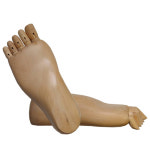 목각 발 10 inch - 오른발 왼발 오른쪽