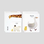 카드세트-25 애니멀 2 젤리부부