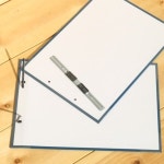 문구반점 청운 스프링장식 화스너 청표지 책표지 1팩 10조 입