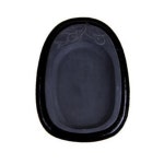 벼루 타원형 흡주연 휴대용 뚜껑있음