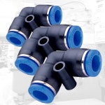 씨디씨뉴매틱 PUL 04 06 08 10 12 16 L자형 CDC 원터치피팅