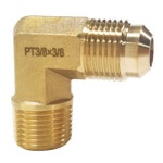 상아 상아 황동 플레어 사라 엘보우 4-3 4 3EA BNSL3