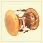 한울림 한울림 한울림 사물장구 1자8치 일반궁채