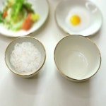 퍼니키친 신혼그릇 골드라인 공기대접세트 밥공기세트