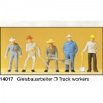 87 공사장의 노동자들 도색 5명 하비라이프 미니어쳐 FSP14017 1