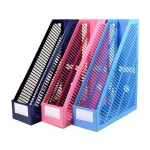 단아미 화일박스 화일꽂이 개폐식 청색