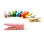 프린스 나무집게 칼라 소 3 30개입