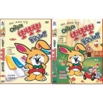 DVD 어린이 뽀뽀뽀 동요노래방 2종 1편 2편