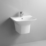 대림바스 평면붙임 반다리 세면기 CL-364D