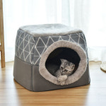 달빛마켓 2in1 고양이 둥지 하우스 숨숨집 쿠션하우스 M사이즈 1개