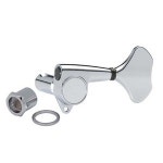 GOTOH 고또 C 2 2 베이스헤드머신 크롬색 2L 2R Chrome 1 20기어비 GB707-4