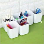 전원테크 플라팜 칸칸이 속옷정리함 직사각 대 4Px2세트 8입