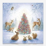 루체디움 숲속의 크리스마스 트리 DIY 보석십자수 십자수 비즈세트