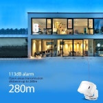 초인종 알람 엔트리 적외선 도어벨 센서 5 샵 무선 유도 벨 조명 기능 감지기 도어