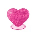 크리스탈 3D 입체 퍼즐 핑크하트 Heart