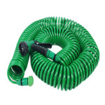 물호스 코일 물 분사기 세차 베란다 정원 스프레이건