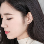 제이로렌 제이로렌 블랙큐빅 귀걸이 11G0121