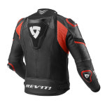REVIT REVIT REVIT HYPER SPEED PRO 레빗 오토바이 가죽 자켓 블랙-네온레드 48