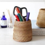 투핫 2HOT 라탄 다용도 꽂이 바닥넓은형