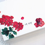 쁘띠팬시 쁘띠팬시 압화 스티커 6종 꽃스티커