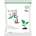쿨샵 원예 분갈이흙 담따 고급 영양토 도시농업용 25L