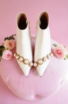 부티크헤르원 ROCOCO Pearl 로코코펄 부티힐 앵클 부츠 20FW 펄슈즈