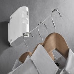 빨래줄 부착식 실내 테이프 빨랫줄 건조 세탁 건조대