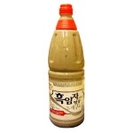 미담푸드(오리엔스) | 푸드코리아 미담채 흑임자 땅콩 드레싱 소스 1.9kg