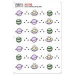 꾸밈인스 꾸밈인스스티커 다이어리스티커8 대형 A0198