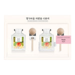 더허브샵 맑을담허브 향기마을 카디퓨저 선물세트 2개입 7종향
