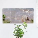 꾸밈 pi229-폼아크릴액자38CmX18Cm 해변으로가요