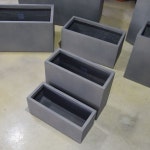 모던 FRP 옆이 넓은 직사각화분 H5020