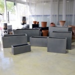 모던 FRP 옆이 넓은 직사각화분 M8037