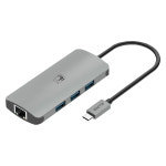 엘케이통상산업 올판 USB3.1 C타입 허브 인터넷 4in1 (3 USB)