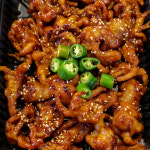 금천구 배달 쫄깃함이 살아있는 불닭발 280g 명성왕족발