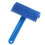 1pc 모조 나무 Graining 패턴 벽 질감 아트 DIY 브러쉬 그림 도구 고무 그레인 홈 인테리어
