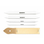 문교 찰필 사포세트 찰필4종 사포