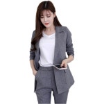여성 가을 겨울 정장 상하세트 투피스