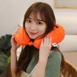 책상 사무실 다기능 휴대 휴식 낮잠 베개 U자형 베개여행 목베개 비행기 자동차