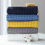 충무타올 클라우망 클라우망 항균 와플 타월 130g 얇고 먼지 없는 30수 호텔수건