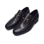 발등 장식 고급 남성 정장 구두 더비슈즈 신사화 블랙275