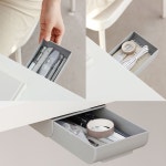 책상정리함 데스크정리함 부착식 언더서랍01 서랍정리