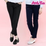 애플핑크 애플핑크 여아 포켓 슬림 스트레이트 원워싱 바지 APP9L101