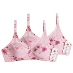 더보엠 망사 노몰드 풀컵 노와이어 브라 2p