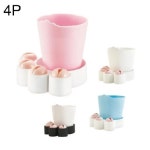 제이큐 철물 자재 칫솔꽂이 고양이발 색상선택 CB 4P