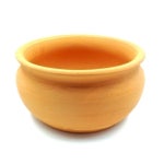 황토빛 단지-소 토분화분