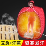 사우나 건식 습식 쑥뜸 찜질방 집 온몸으로 독소 배출 보름달 훈증보증기찜통욕기